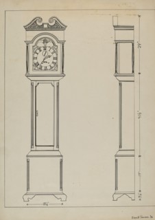 Pen and ink on paper, c. 1936.