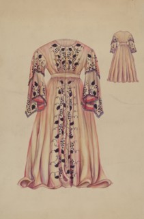 Silk Taffeta Costume, c. 1938.