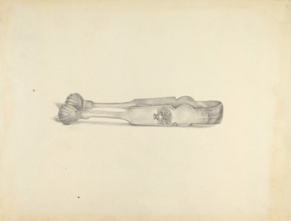 Silver Sugar Tongs, 1935/1942.