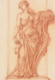 The Muse Terpsichore, c. 1768.