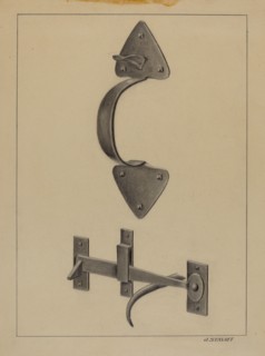 Door Handle and Thumb, c. 1936.