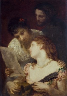 La musique (music party), 1874.