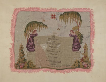 Mourning Embroidery, 1935/1942.