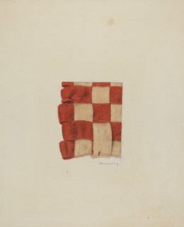 Shaker Textile Sample, c. 1940.