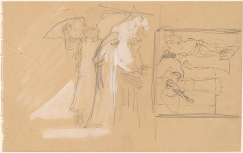Studies for a Panel, 1890/1897.