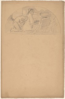 Study for a Lunette, 1890/1897.