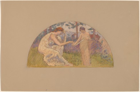 Study for a Lunette, 1890/1897.