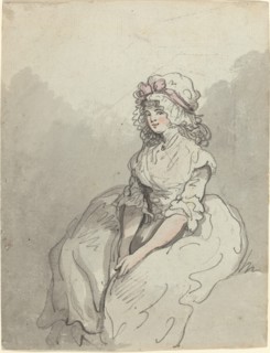A Young English Beauty, c. 1790.