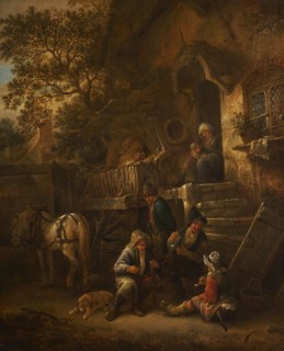 Farmyard, between 1640 and 1649.