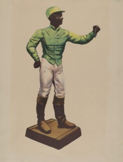 Jockey Hitching Post, 1935/1942.