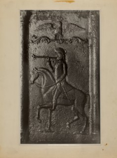 Pa. German Stove Plate, c. 1936.