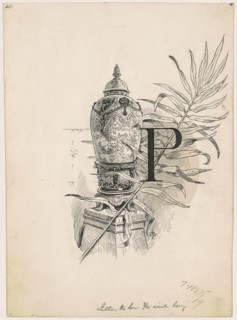 Porcelains and Glass, 1890-1891.