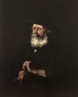 Portrait d'un vieillard, c.1875.