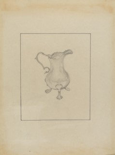 Silver Cream Pitcher, 1935/1942.
