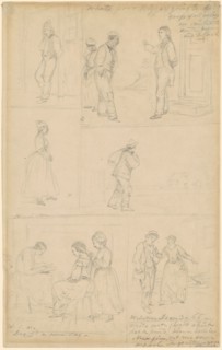 Studies of Figural Groups, 1866.