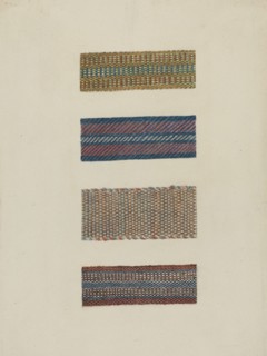 Tapes for Chair Seat, 1935/1942.