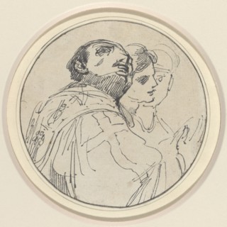 Three Oriental Heads, 1770/1775.