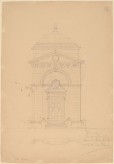 Tomb of Dante, Ravenna, c. 1898.