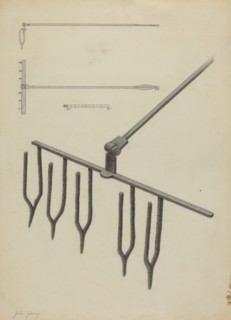 Wrought Iron Toaster, 1935/1942.