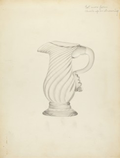 Blown Glass - Pitcher, 1935/1942.