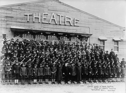 Camp Custer Military Bands, 1918.