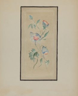 Panel from Hall Lantern, c. 1936.