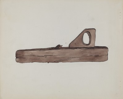 Plane for Leveling Wood, c. 1936.