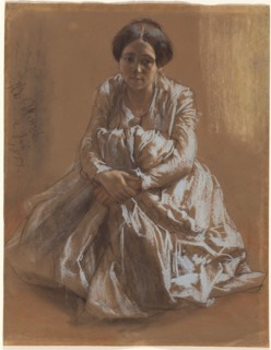 The Artist's Sister Emilie, 1851.