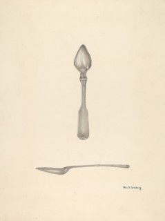 Bishop Hill: Small Spoon, c. 1936.