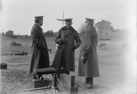 Army, U.S. Machine Gun Tests, 1918.