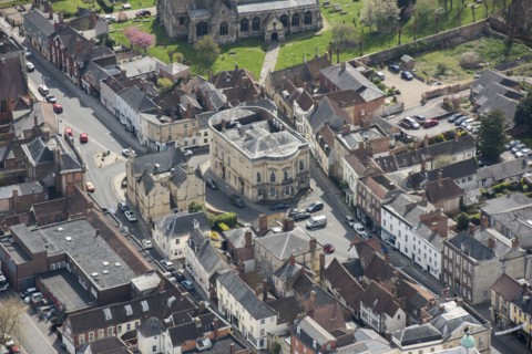Devizes Town Hall, Wiltshire, 2017.