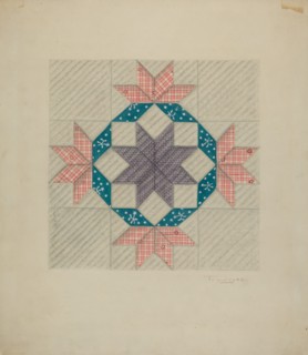Patchwork Quilt Pattern, 1935/1942.