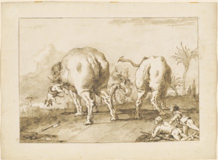 Two Rampaging Elephants, 1790/1792.
