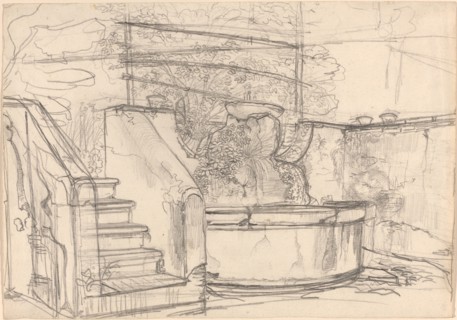Corner of a Garden Court, 1815/1821.