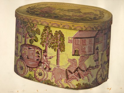 Bandbox Design - Stagecoach, c. 1941.