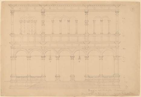 Loggia del Consiglio, Padua, c. 1898.