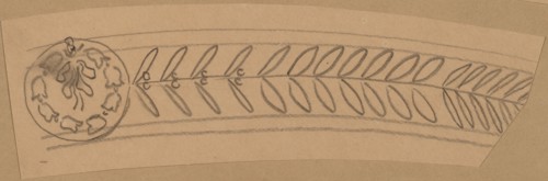 Study for a Border Design, 1890/1897.