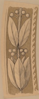 Study for a Border Design, 1890/1897.