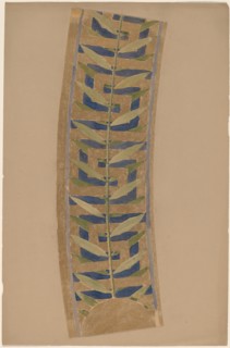Study for a Border Design, 1890/1897.