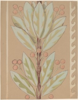 Study for a Border Design, 1890/1897.