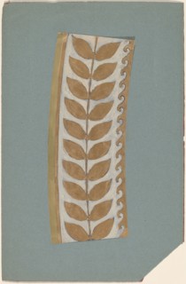 Study for a Border Design, 1890/1897.