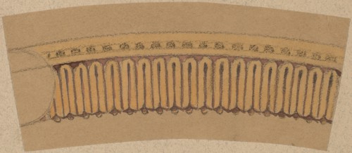 Study for a Border Design, 1890/1897.