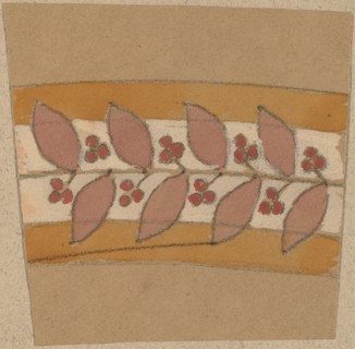 Study for a Border Design, 1890/1897.