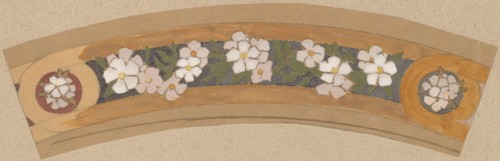 Study for a Border Design, 1890/1897.