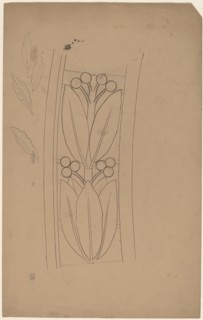 Study for a Border Design, 1890/1897.
