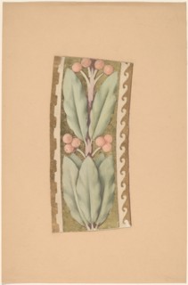 Study for a Border Design, 1890/1897.