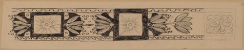 Study for a Border Design, 1890/1897.