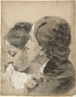 A Young Man Embracing a Girl, c. 1743.