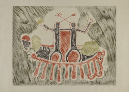 Petroglyph - Human Figures, 1935/1942.