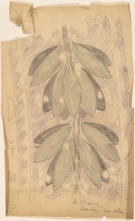 Tracing of a Border Design, 1890/1897.